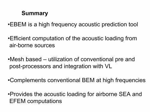 Energy Boundary Element Method for Computing High Frequency ...