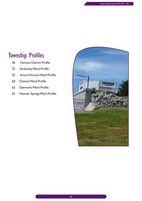 Long Term Community Plan 2012-2022 - Hurunui District Council