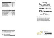 Gauaschach Hammelburg - KOB