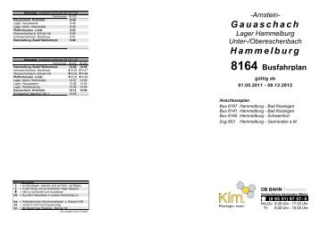 Gauaschach Hammelburg - KOB