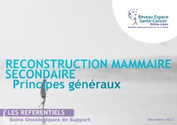 Reconstruction mammaire secondaire - RÃ©seau Espace SantÃ© ...