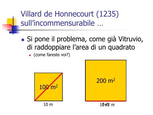 La Sezione Aurea - Sede di Architettura