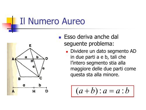 La Sezione Aurea - Sede di Architettura