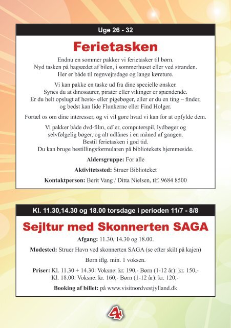 Ferie 2013 - Struer kommune