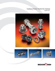 Couplings ThomasÃ‚Â® Flexible Disc Couplings