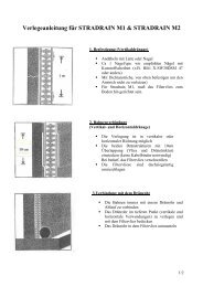 Verlegeanleitung fÃ¼r STRADRAIN M1 & STRADRAIN M2 - Ludwig ...