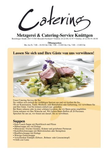 Metzgerei & Catering-Service Knüttgen