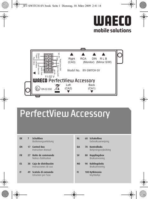 PerfectView Accessory - Waeco