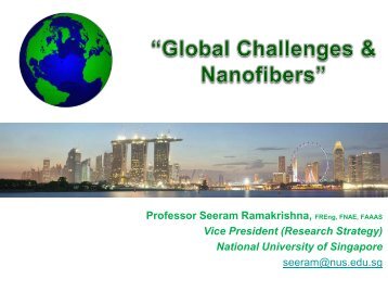 Nanofibers - National University of Singapore