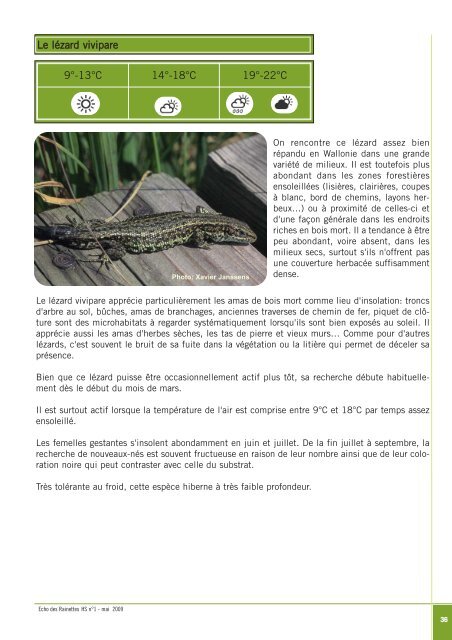 Guide de l'inventaire et du suivi des reptiles en Wallonie - Natagora