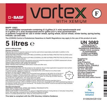 Vortex - agriCentre UK - BASF