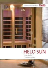 Serie HELO SUN - Knüllwald Sauna