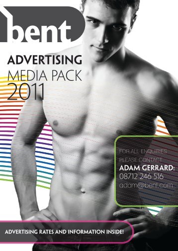 Media Pack - Bent Magazine