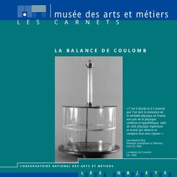 TÃ©lÃ©chargez ce carnet au format pdf - MusÃ©e des arts et mÃ©tiers