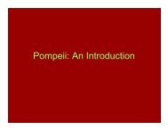 Pompeii: An Introduction