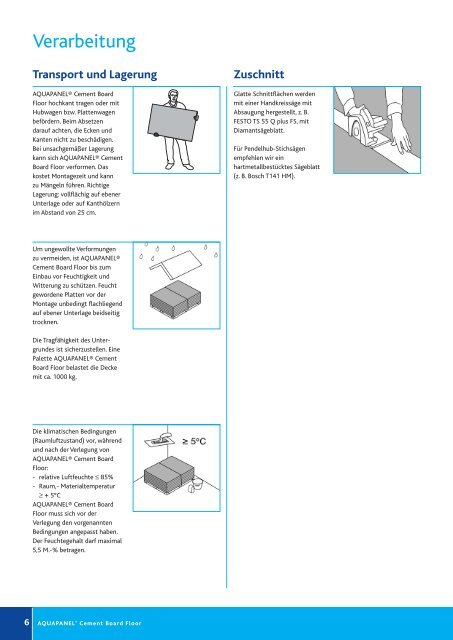 Systeme für Bodenanwendungen