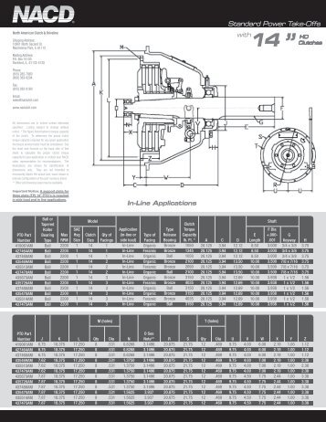 14.0" Inline Specsheet - Stauffer Diesel Inc