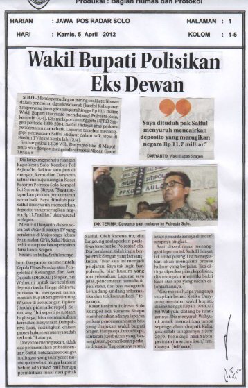 Eks Dewan - Sragen