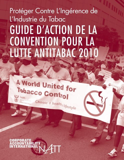 guide d'action de la convention pour la lutte antitabac 2010