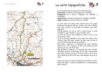 Le carte topografiche - Perugia 3