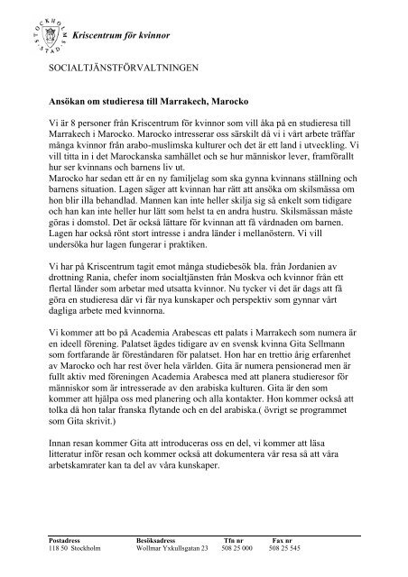 Kriscentrum för kvinnor stockholm Kriscentrum för kvinnor stockholm