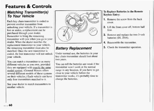 Controls