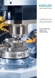 Brochure, Cutting Force, Cutting Force Measurement - techno volt