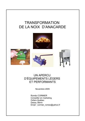 EQUIPEMENT LEGER & PERFORMANT - Le Portail Cajou BÃ©nin