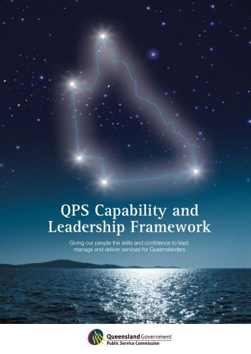 Capability and Leadership Framework - Public Service Commission ...