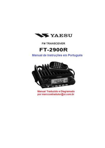 FT-2900R Yaesu transceptor - Radio DX