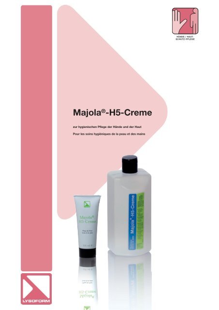 MajolaÂ®-H5-Creme - LYSOFORM Dr. Hans Rosemann GmbH