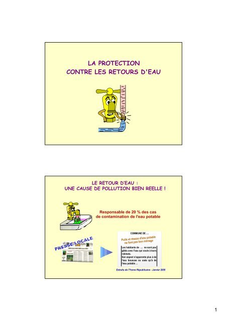 Protection contre les retours d'eau - CLIN Est