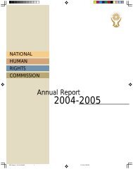 Annual Report - National Human Rights Commission