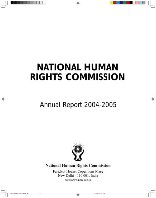 Annual Report - National Human Rights Commission