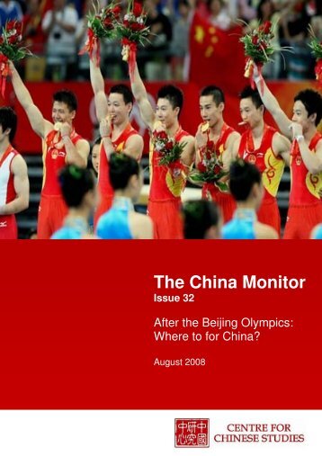 The China Monitor - The Centre for Chinese Studies