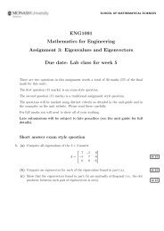 ENG1091 Mathematics for Engineering Assignment 3 - User Web ...