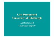 Lisa Drummond University of Edinburgh - Clostridia