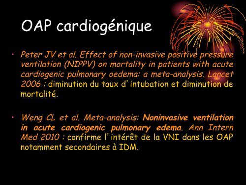 Détresse respiratoire aigüe et ventilation non ... - SMUR BMPM