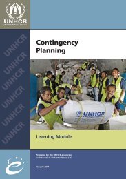 Contingency Planning - Disaster Management Center - University of ...