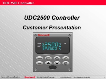 UDC2500 Controller - Merkantile