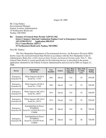 Source Category: Internal Combustion Engines Used - New ...