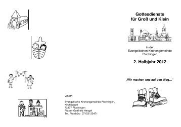 Flyer Gottesdienste mit Kindern 2-2012 - Evangelische ...