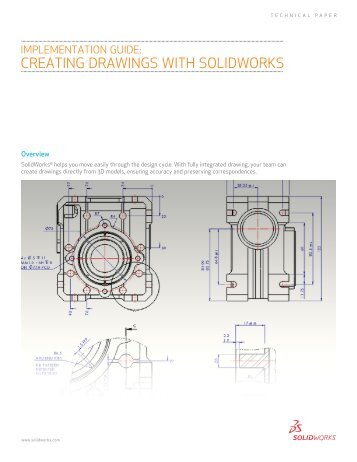 creating DraWingS With SoliDWorkS - NT Cadcam