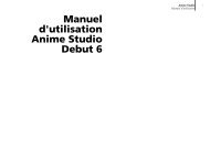 Manuel d'utilisation Anime Studio Debut 6 - Smith Micro Software, Inc.