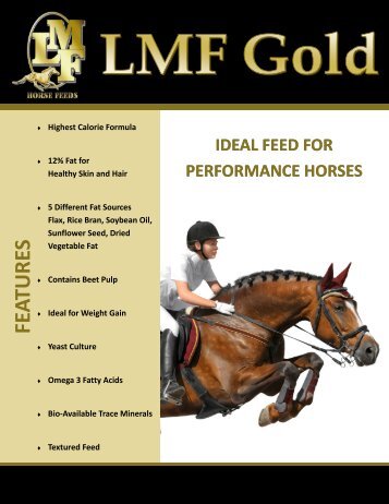 FEATURES - LMF Feeds