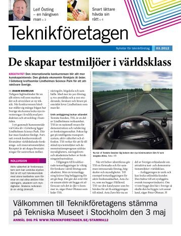 TeknikfÃ¶retagen nr 3 2012