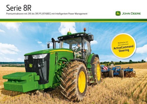 John Deere 8r Modell 2011 Prospekt Lagerhaus