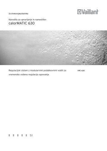 navodila calorMATIC 630.pdf (2.11 MB) - Vaillant