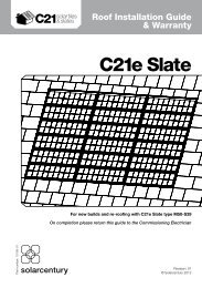 C21e Slate M50 Install Guide 2012 v1 - Solarcentury