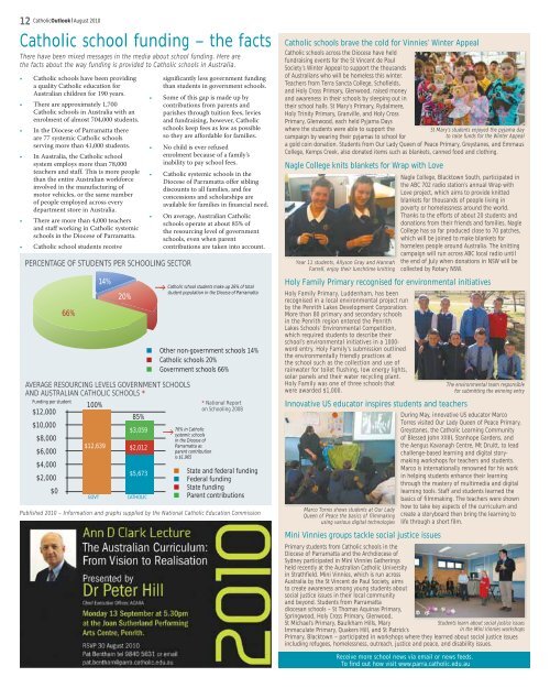 Download the "Catholic Outlook August 2010" - Catholic Diocese of ...